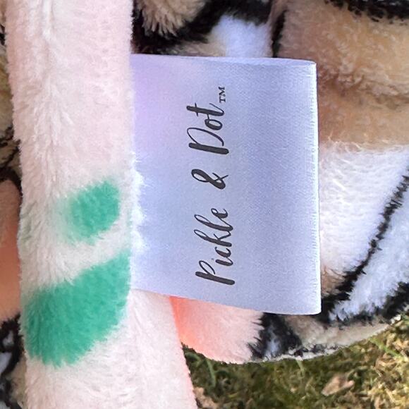 Pickle & Dot Frenchie Chihuahua Latte Lovers Throw Blanket 60x70 Pink - Picture 8 of 10